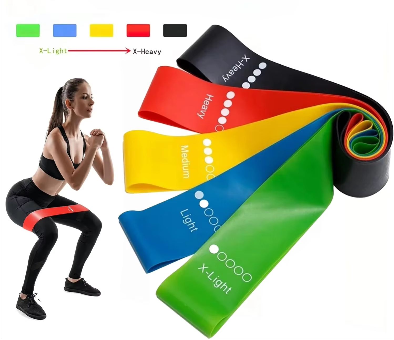 Crossfit Ga - Портативные эластичные ленты для фитнеса с