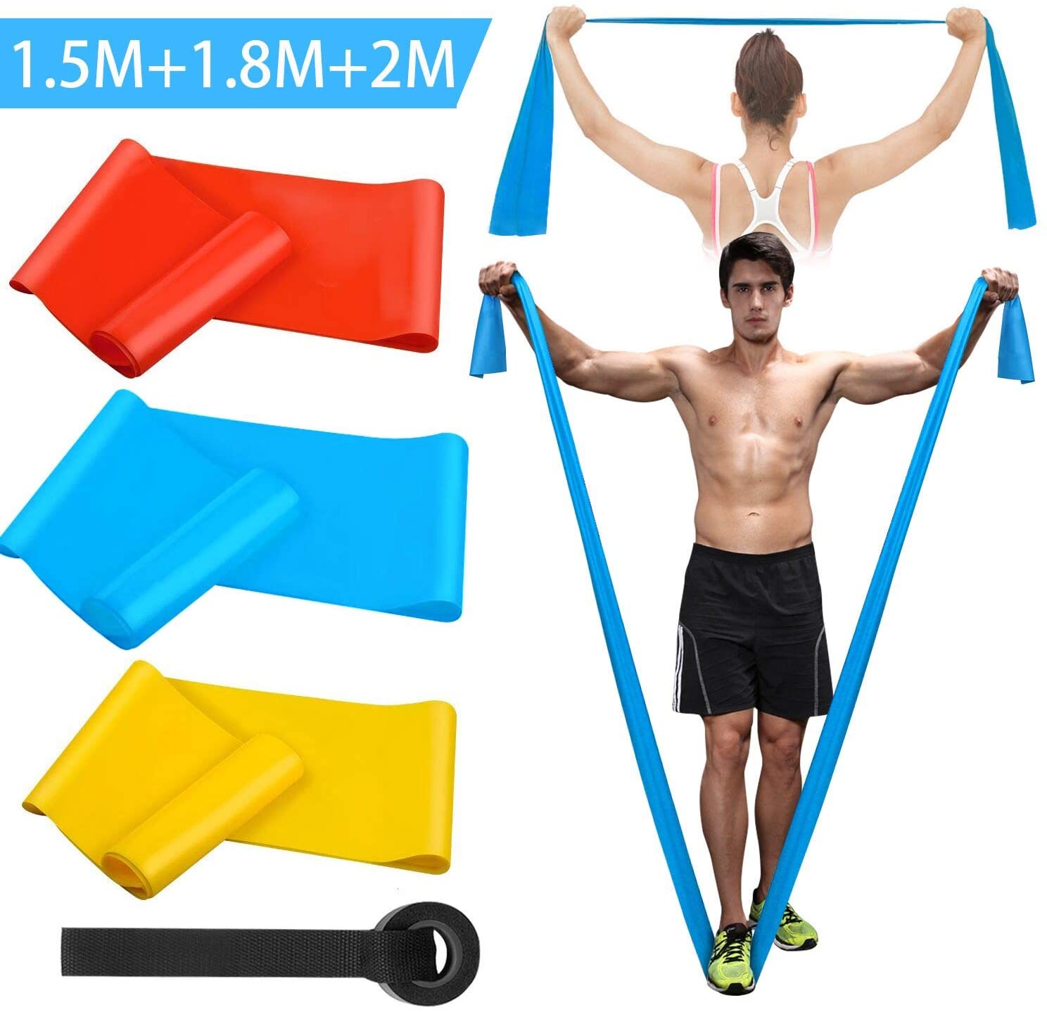 Crossfit Training Gear - Эластичные ленты для фитнеса, 3 шт.,