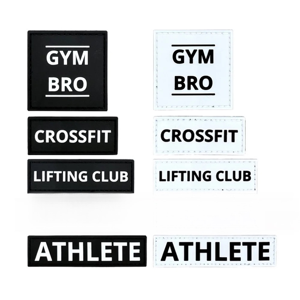 Crossfit Training Gear - Нашивка для фитнеса и спортсменов, Мягкая