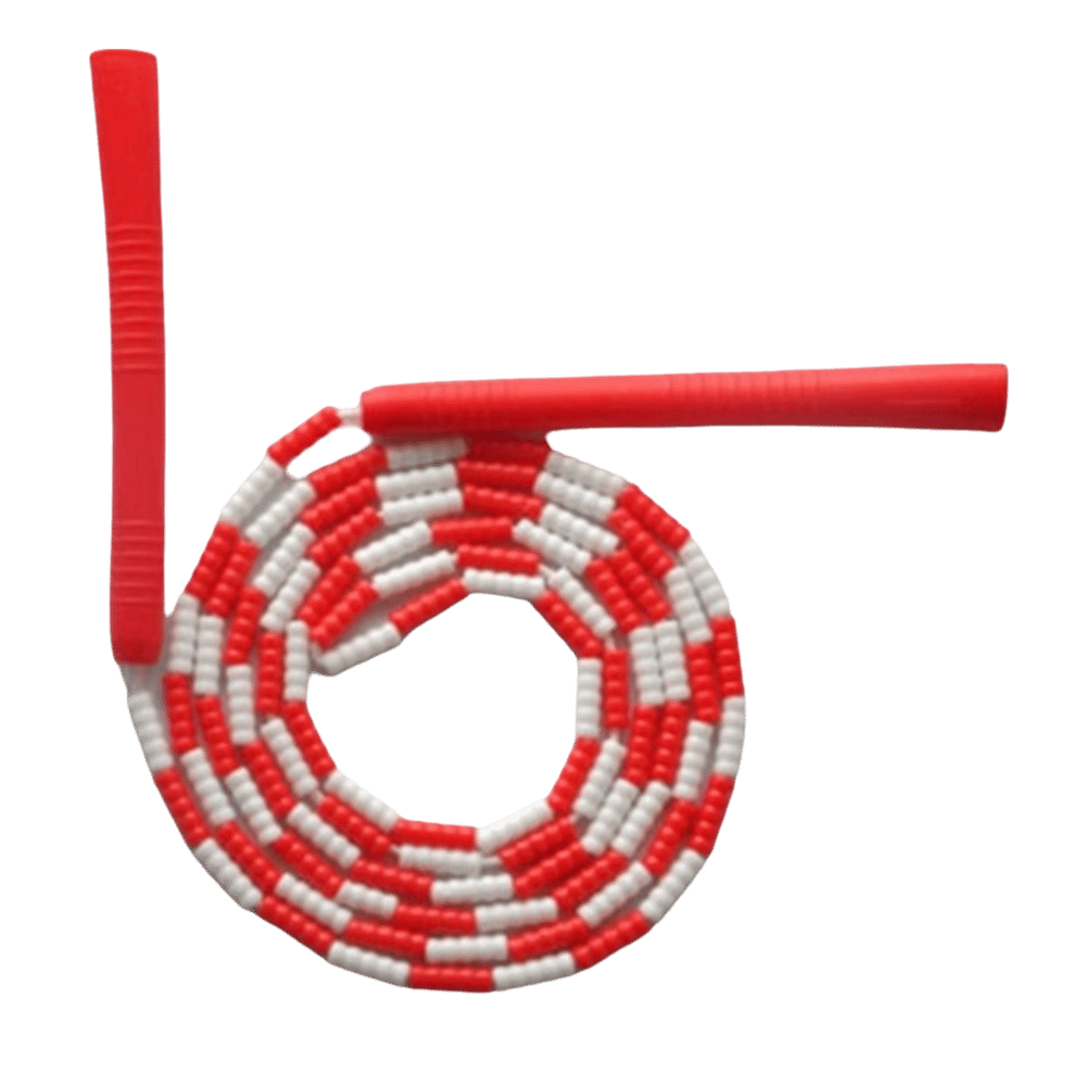 Skipping Rope Pvc - Скакалка с ПВХ-бусинами, сегментированная, из ТПУ,