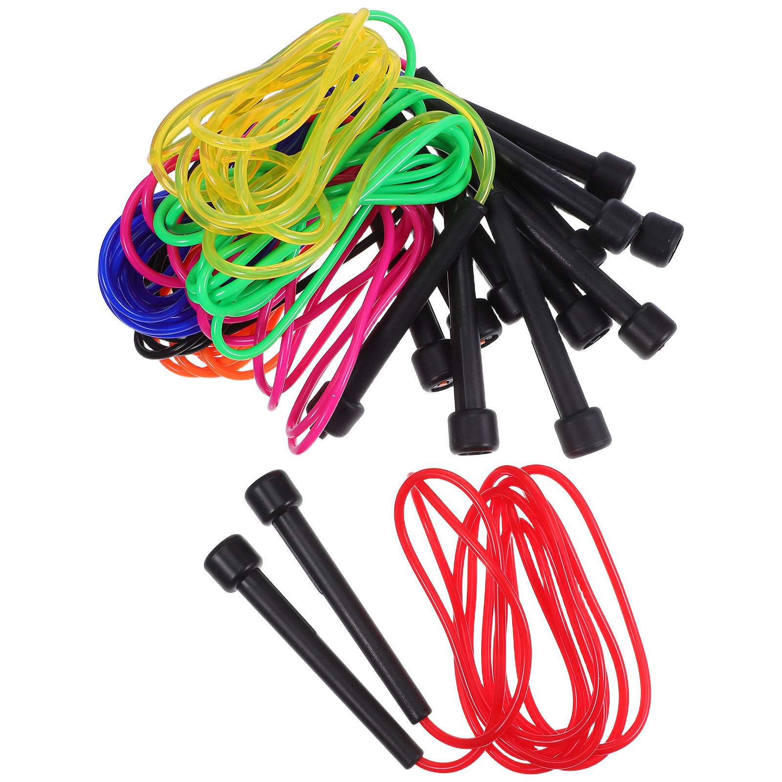Набор из 7 регулируемых скакал – обзор и цена Skipping Rope Pvc