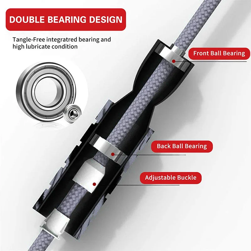 Сверхлегкая гоночная скакалка, – обзор и цена Skipping Rope Pvc