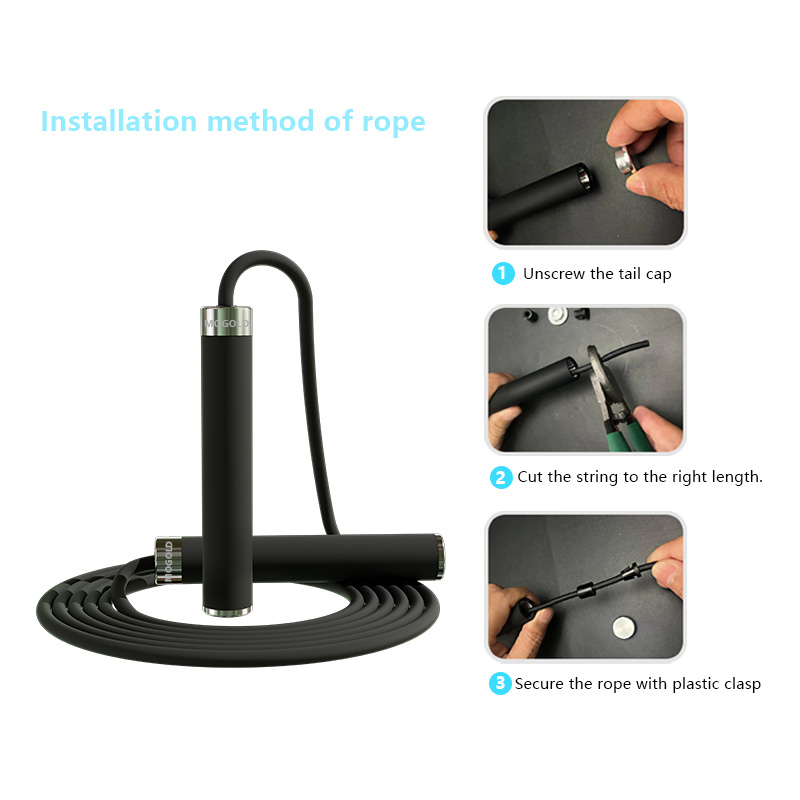Скакалка для бокса, регулируем – обзор и цена Skipping Rope Pvc