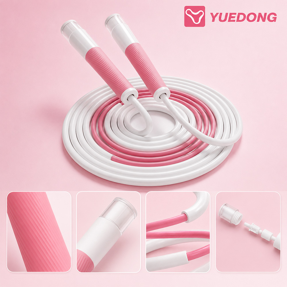 Скакалка YUEDONG с двойными по – обзор и цена Skipping Rope Pvc